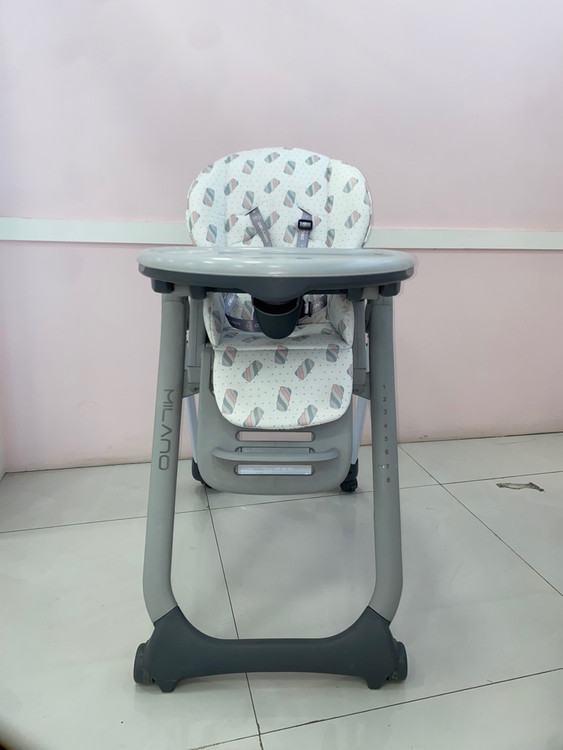 صندلی غذا خوری کودک دلیجان مدل میلانو - نمای اصلی